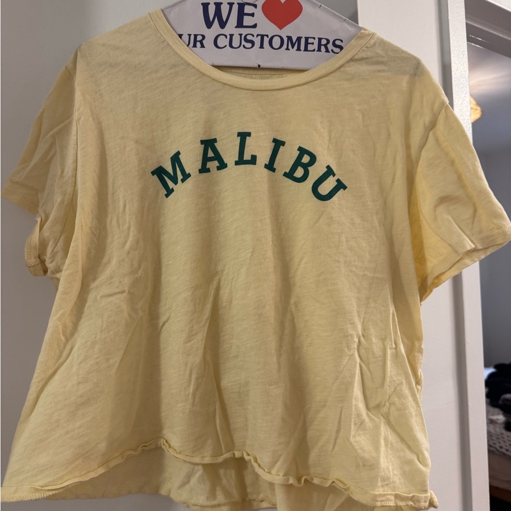 Lucky Brand Yellow Malibu T-Shirt